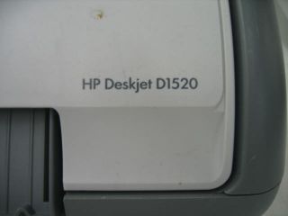 HP Deskjet D1520 Color Inkjet Printer CB709 64001 USB