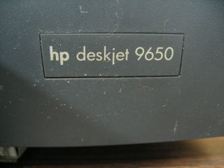 HP C8137A Hewlett Packard Deskjet 9650 Wide Format Inkjet Printer