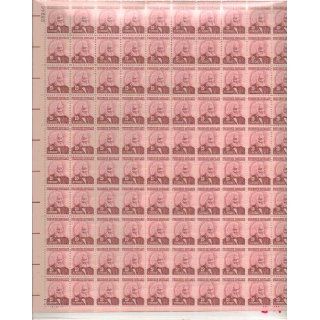 Frederick Douglas Full Sheet of 100 X 25 Cent Us Postage