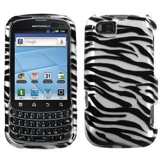 Zebra Skin(2D Silver) Phone Protector Faceplate Cover For