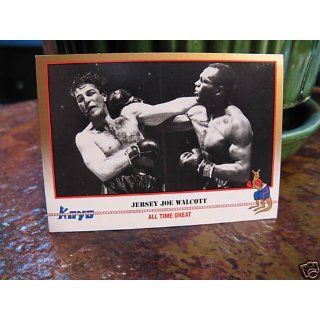 Jersey Joe Walcott 1981 Kayo Boxing Card 