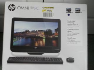 HP Omni 120 1123W AMD E2 1800 4GB 500GB Desktop Computer LED 20 New