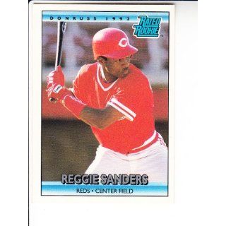 1992 Donruss #415 Reggie Sanders Rookie Baseball