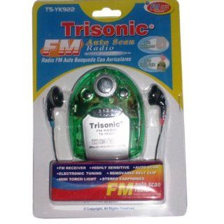 Mini FM Radio Auto Scan with Light and Headphone Case Pack