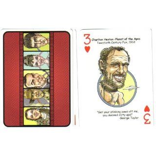 Charlton Heston Planet of the Apes Playing Card   George