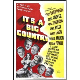 Its a Big Country Movie Poster (27 x 40 Inches   69cm x