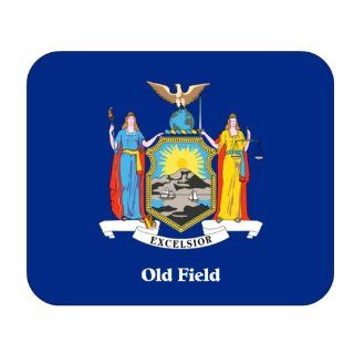 US State Flag   Old Field, New York (NY) Mouse Pad