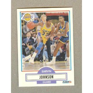  1990 91 Fleer NBA Card #93 (Los Angeles Lakers)