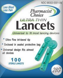  Choice Twist Top 28G Lancets (pack of 100)