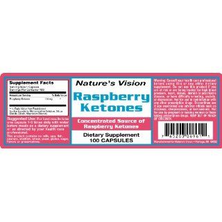  Vision Raspberry Ketones 100mg, 100 capsules