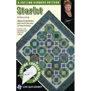 Starlet Cutting Corners Quilt Pattern by Sharyn Craig for