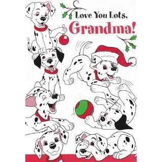 Greeting Card Christmas 101 Dalmatians Love You Lots