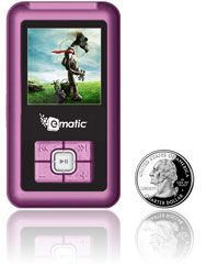 Ematic 4GB Color  Video Player with 1.5 Inch Screen, FM