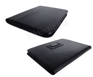 For HP Touchpad Black Genuine Leather Case Cover