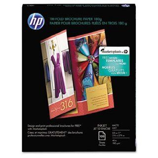 HP Q5443A   Inkjet Tri Fold Brochure Paper, 103 Brightness