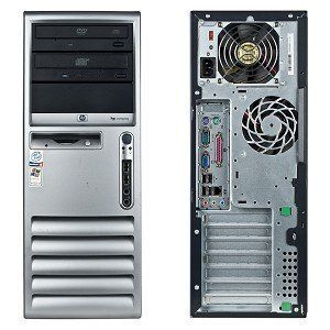 HP Compaq EVO D510 Tower Intel DVD Windows XP with 3 Month Warranty