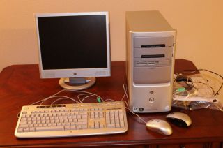  Pavilion a1750y Desktop Computer Complete with HP vs17e 17 LCD Monitor