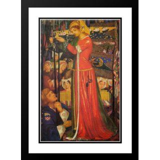 Rossetti, Dante Gabriel 28x40 Framed and Double Matted