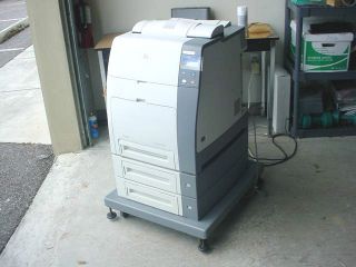 HP LaserJet 4700dtn Office Color Laser Printer Only 17 881 PG Ct
