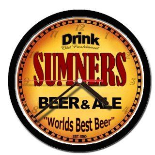 SUMNERS beer and ale cerveza wall clock: Everything Else