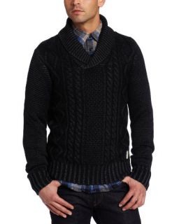 Scotch & Soda Mens Shawl Collar Pullover Sweater