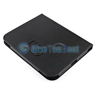 Leather Skin Case Cover+LCD Film Screen Protector For HP TouchPad