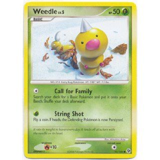  Diamond and Pearl 4 Great Encounters Weedle 93/106 Toys & Games