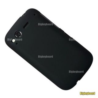 New Hard Rubber Case Cover for HTC Desire S