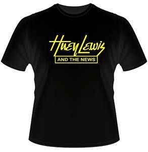 Huey Lewis and The News Retro 80s T Shirt