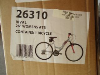 Huffy Womens Rival Bike Gray 26 Inch