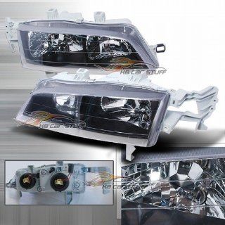 94 97 Honda Accord JDM Black Headlights: Automotive