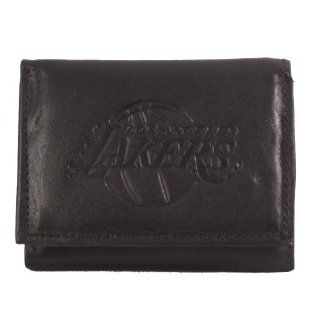 Los Angeles Lakers NBA Mens Embossed Leather Trifold