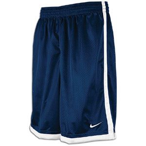 Nike Hustle 10 Shorts   Mens   Basketball   Clothing   Navy/ White