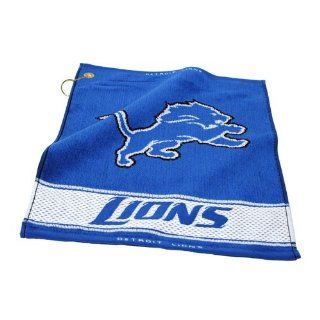 BSS   Detroit Lions NFL Woven Golf Towel 