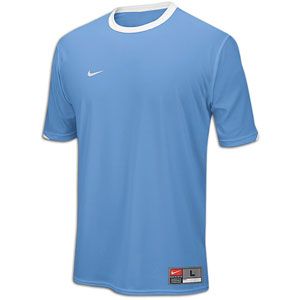 Nike Tiempo S/S Jersey   Mens   Soccer   Clothing   Light Blue/White