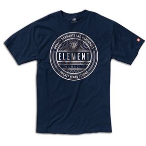 Element Sealed T Shirt   Mens   Skate   Clothing   Navy