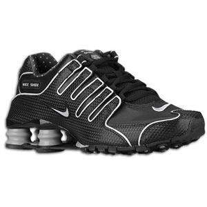 Nike Shox NZ EU   Womens   Running   Shoes   Black/Metallic Silver