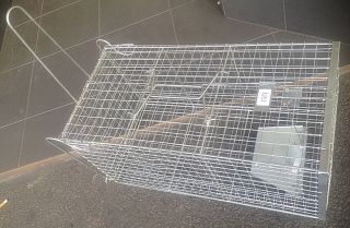 Humane Possum Cage Rat Cat Rabbit Bird Trap Spring Loaded Design Brand