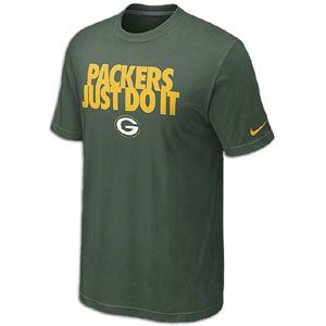 Nike NFL Just Do It T Shirt   Mens   Football   Fan Gear   Packers