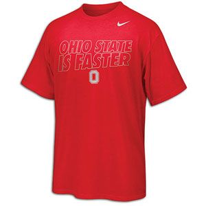 Nike College Chrome Faster T Shirt   Mens   For All Sports   Fan Gear