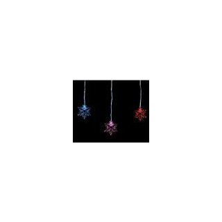 Snowflake String Lights Garland Color Changing Snowflakes