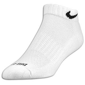 Nike 6 PK Dri Fit Low Cut Sock   Training   Accessories   White