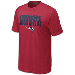 Nike NFL Just Do It T Shirt   Mens   Football   Fan Gear   Patriots