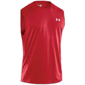 Under Armour S/L Tech T Shirt   Mens   Training   Clothing   Red