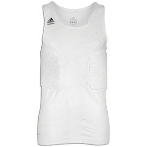adidas Padded Tank GFX   Mens   Basketball   Clothing   White/Ice