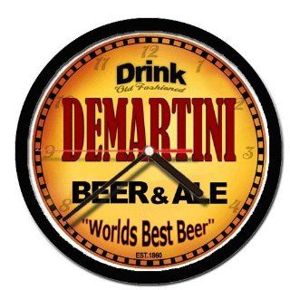 DEMARTINI beer and ale cerveza wall clock 