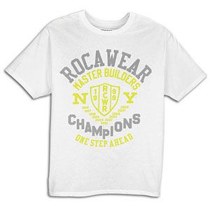 Rocawear Roc Champions S/S T Shirt   Mens   Casual   Clothing   White