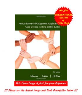 Applications in Human Resource Management Cases EXE