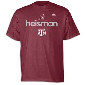 adidas Heisman Football T Shirt   Mens   Football   Fan Gear   Texas