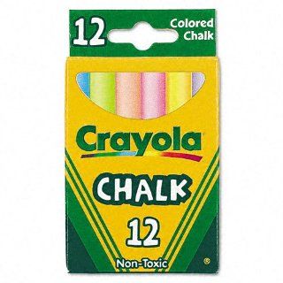 Crayola Products   Crayola   Chalk, Assorted Colors, 12